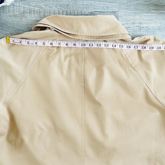 London Fog detachable hooded trench coat/raincoat (size 3X) - Picture 12 of 15